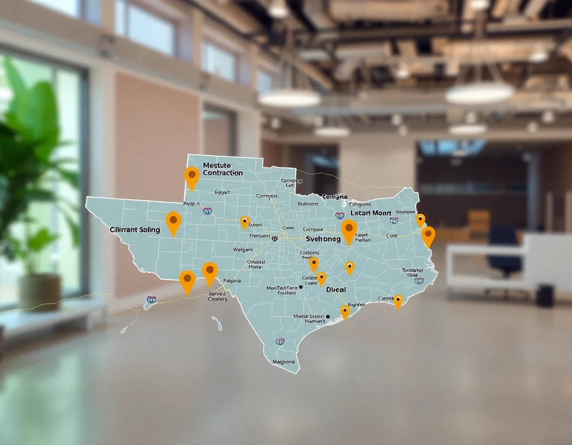 Electrical Service Areas Map